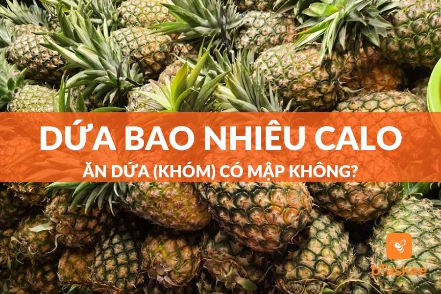 Dứa Bao Nhiêu Calo? Ăn Dứa (Khóm) Có Béo (Mập) Không?