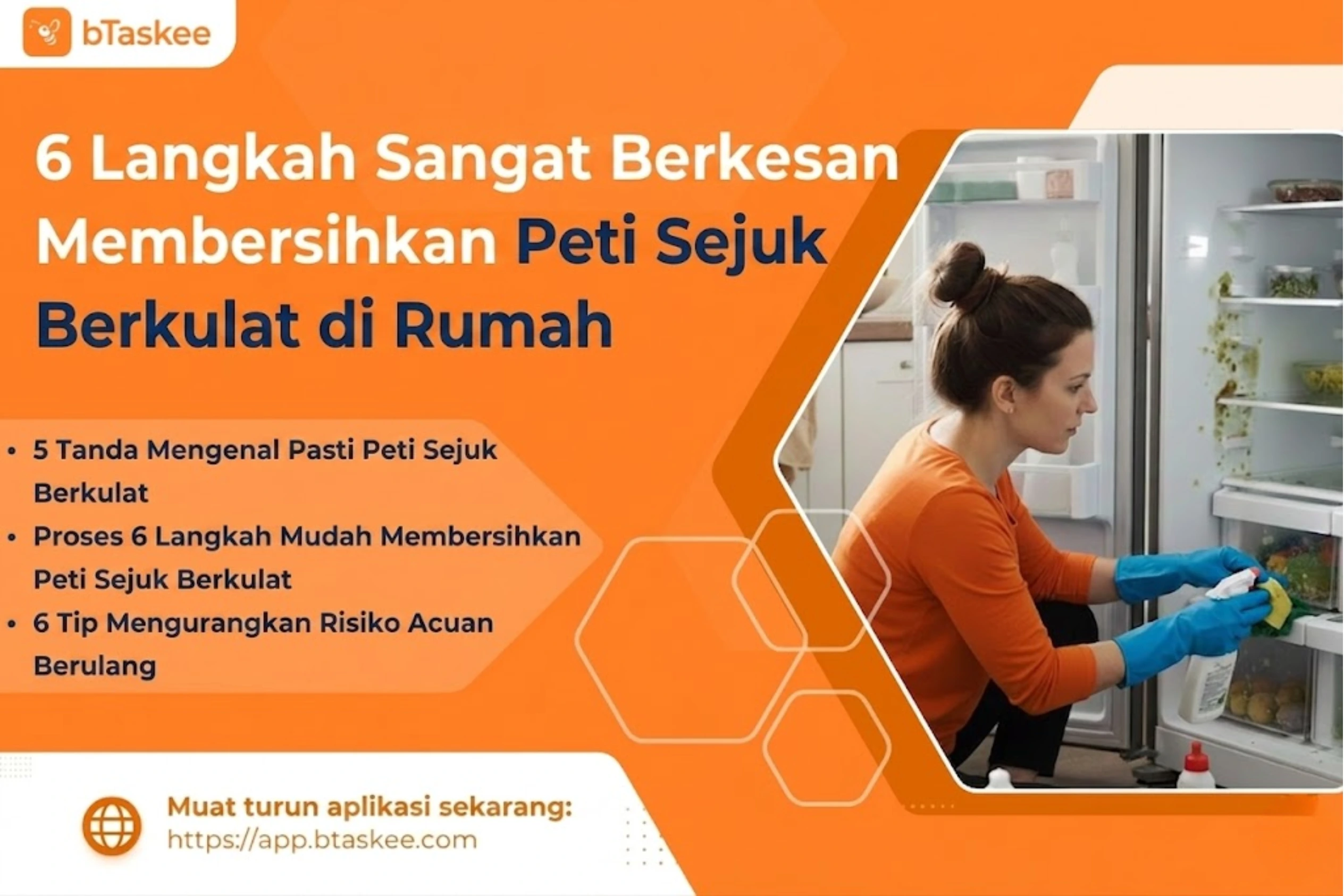 6 Langkah Membersihkan Peti Sejuk Berkulat Dengan Sangat Berkesan Di Rumah