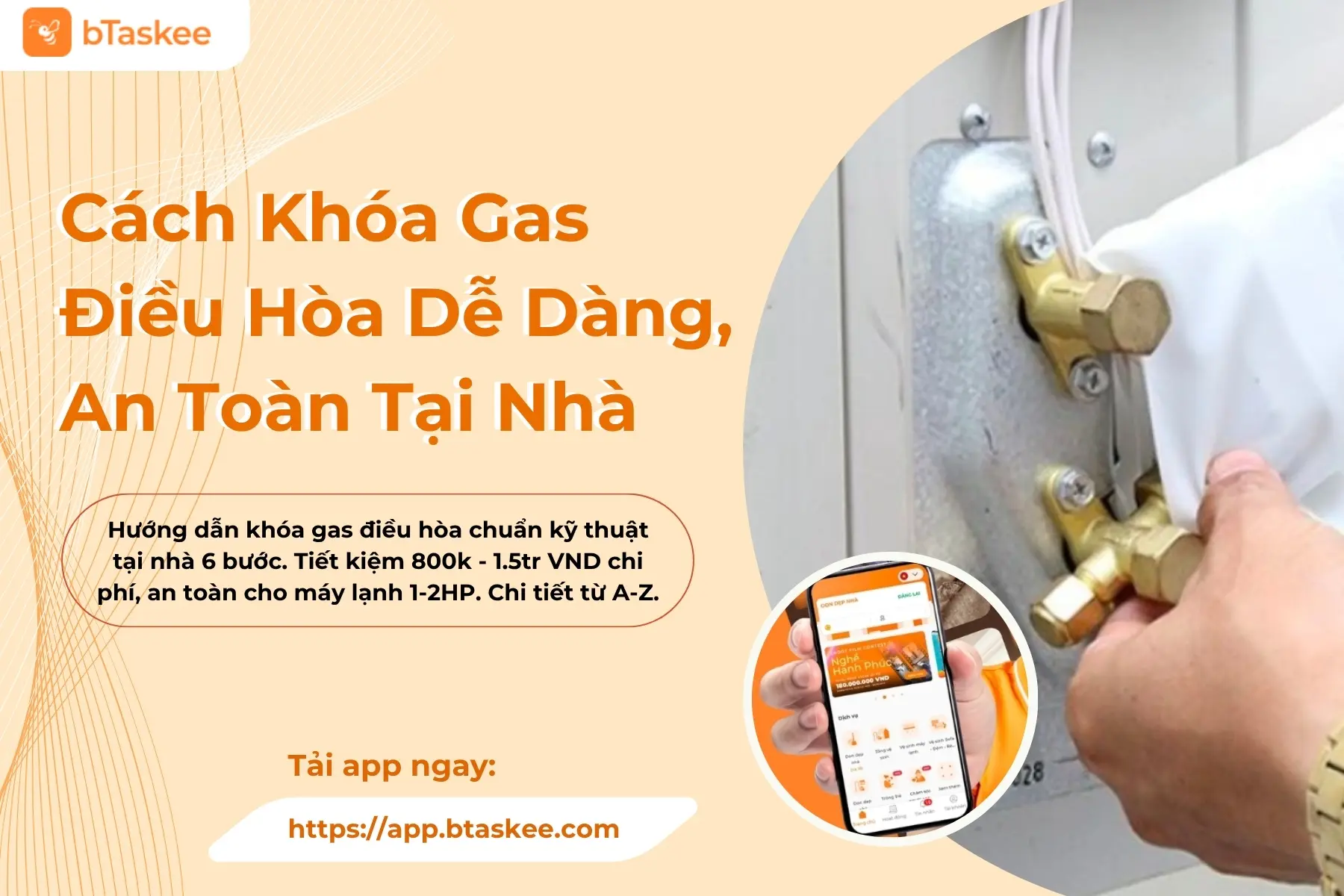 Cách Khóa Gas Điều Hòa Dễ Dàng, An Toàn Tại Nhà