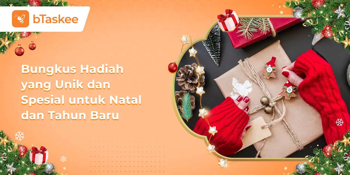 Bungkus Hadiah yang Unik dan Spesial untuk Natal dan Tahun Baru
