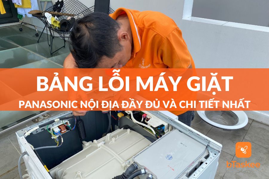 Tìm Hiểu Bảng Mã Lỗi Máy Giặt Panasonic Nội Địa Đầy Đủ Nhất