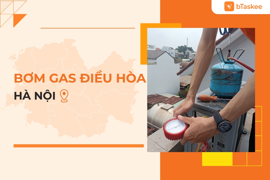 Đặt Dịch Vụ Bơm Gas Điều Hòa Tại Hà Nội Chỉ Với 30s Qua App