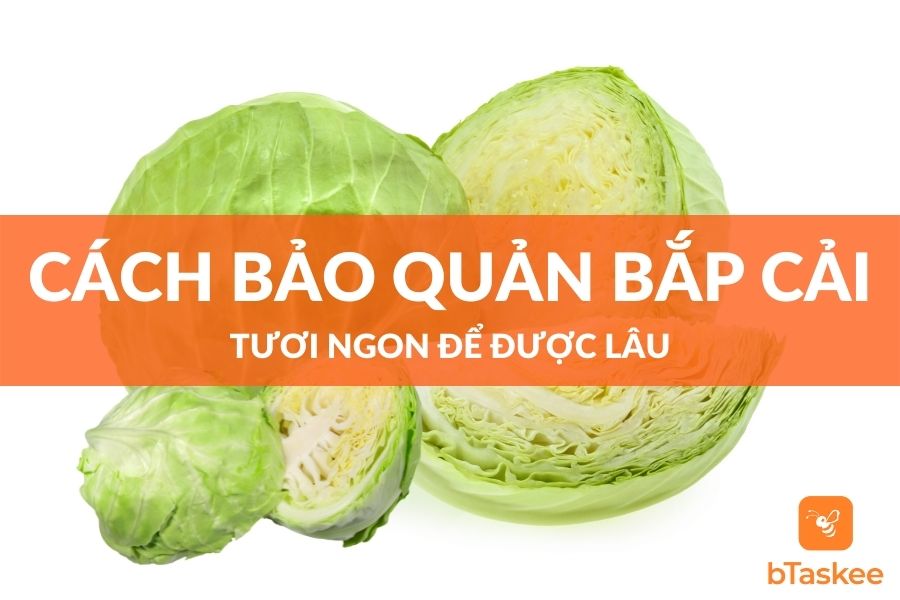 Cách Bảo Quản Bắp Cải Tươi Ngon Để Được Lâu