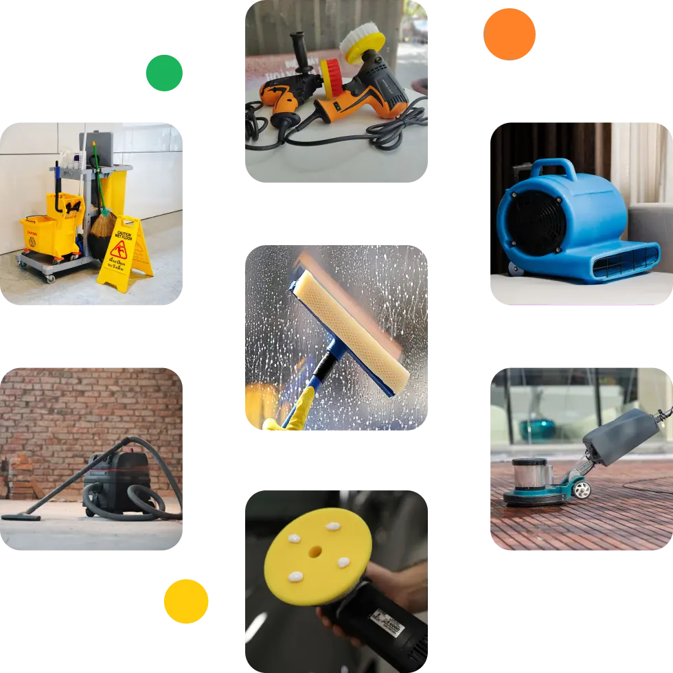 Các Loại Thiết Bị Và Hóa Chất Sử Dụng Trong Dịch Vụ Vệ Sinh Công Nghiệp bTaskee