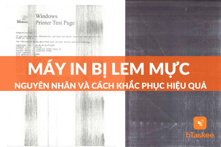 Máy In Bị Lem Mực: Nguyên Nhân Và Cách Khắc Phục Nhanh
