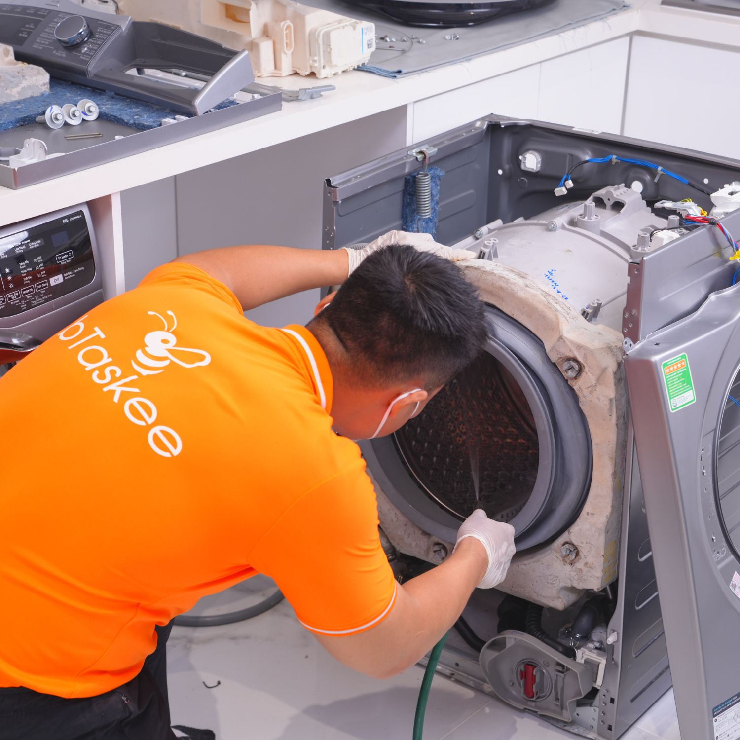 Vệ sinh máy giặt