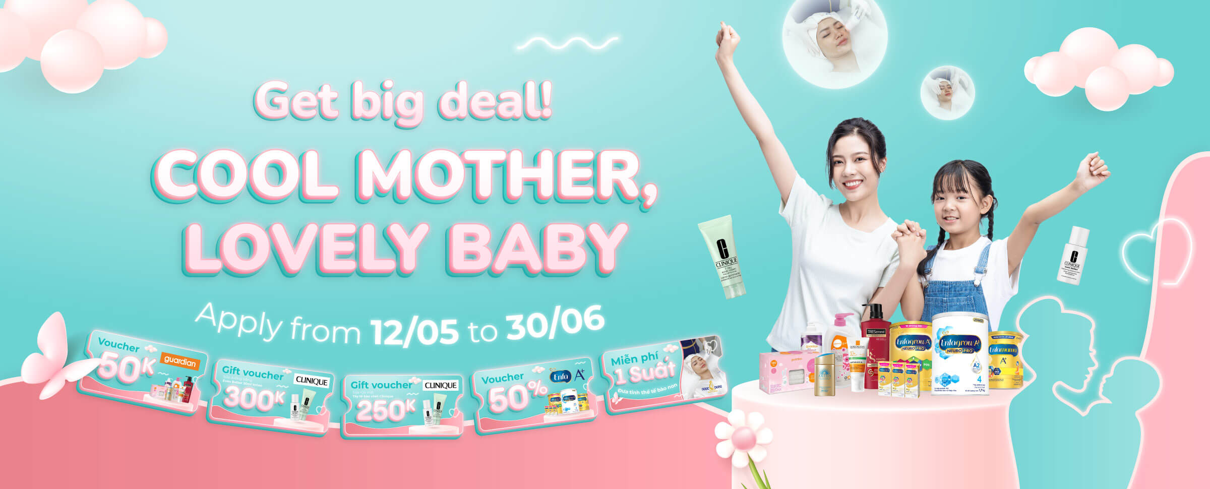 GET BIG DEAL - COOL MOTHER, LOVELY BABY