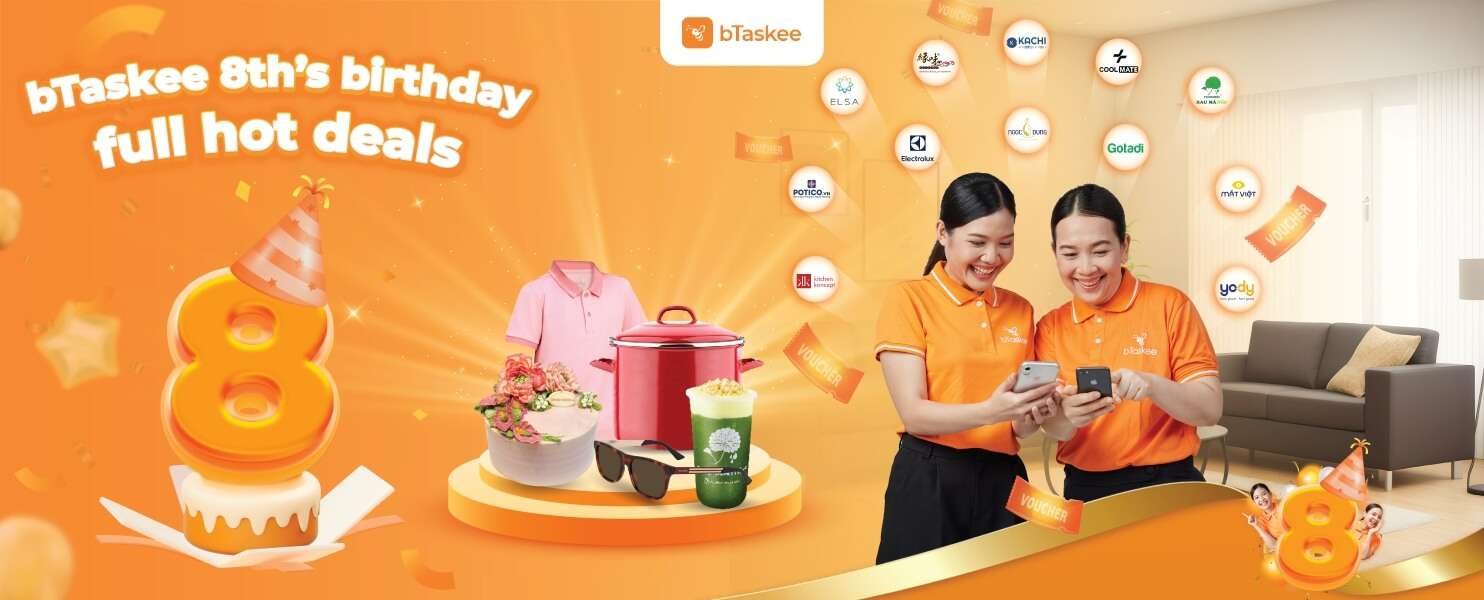 bTaskee 8th’s birthday - Full hot deals