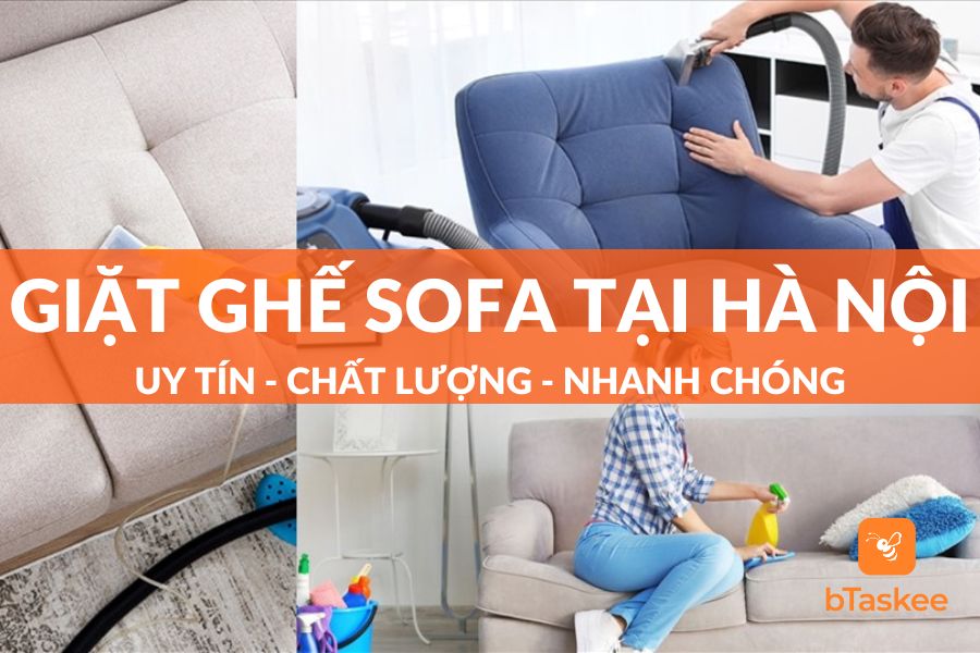 Dịch Vụ Giặt Sofa Tại Nhà Hà Nội Uy Tín - Chất Lượng - Nhanh Chóng