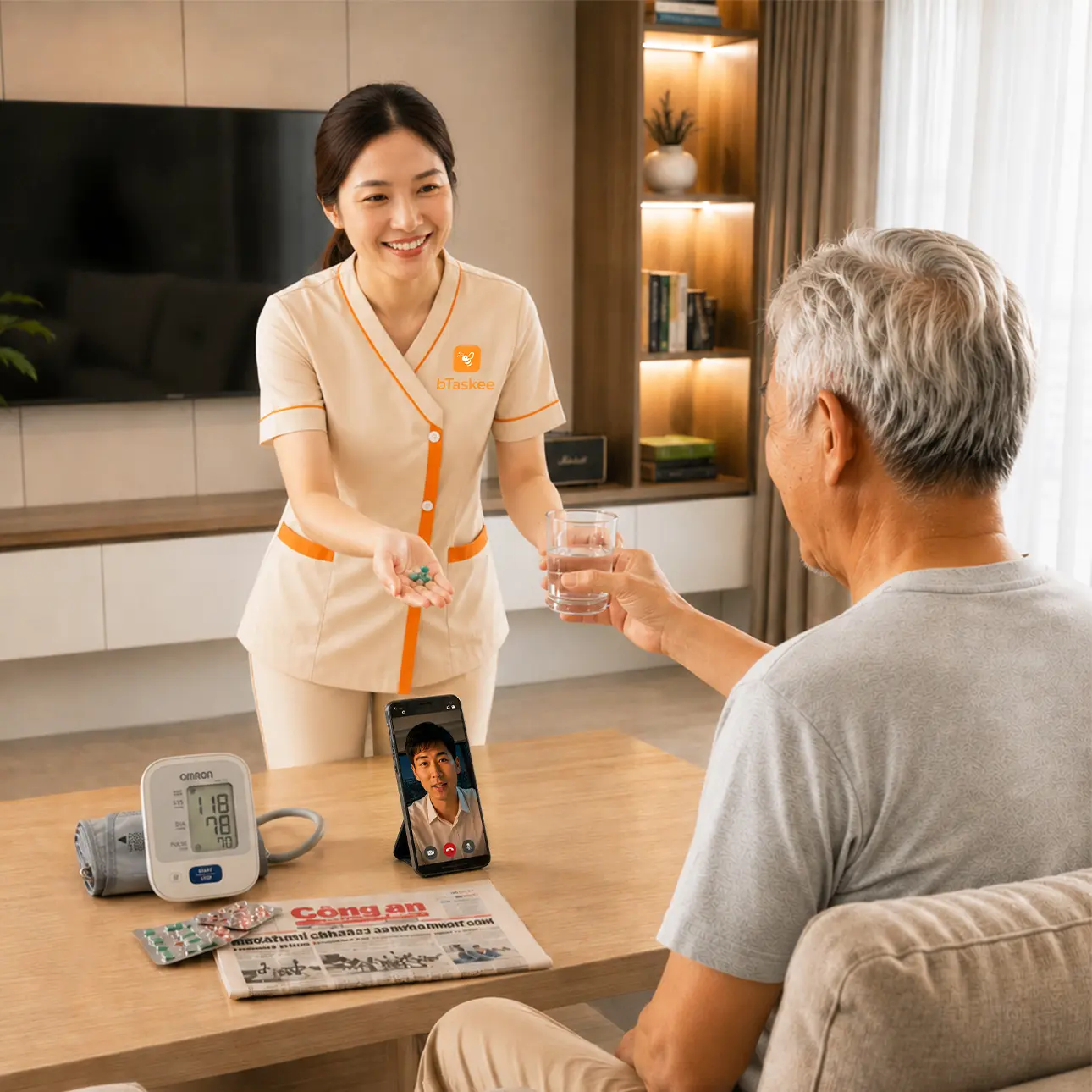 Chăm sóc người cao tuổi