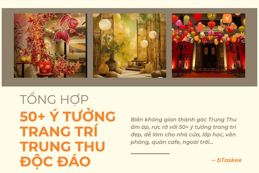 50 Y Tuong Trang Tri Trung Thu