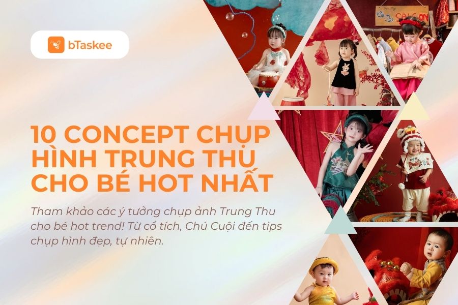 10 Concept Chụp Hình Trung Thu Cho Bé Hot Nhất 2025