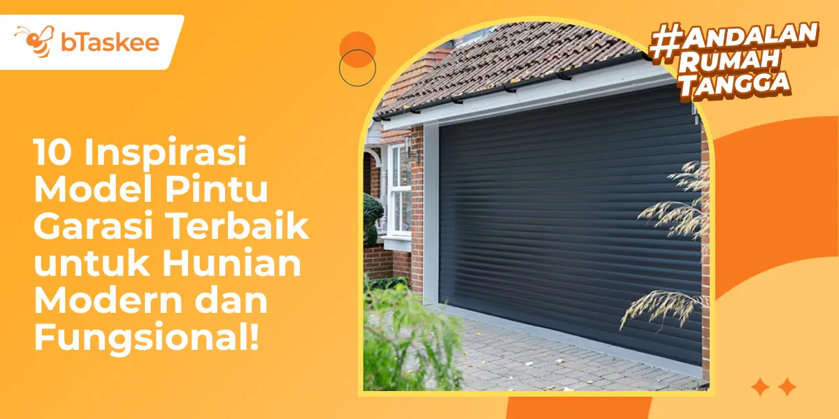 10 Inspirasi Model Pintu Garasi Terbaik untuk Hunian Modern dan Fungsional
