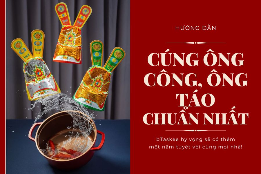 Hướng Dẫn Nghi Thức Tết Ông Công Ông Táo 23 Tháng Chạp Chuẩn Nhất