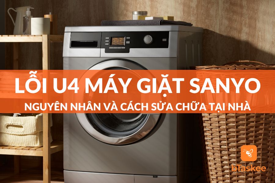 Lỗi U4 Máy Giặt Sanyo: Nguyên Nhân Và Cách Sửa Tại Nhà