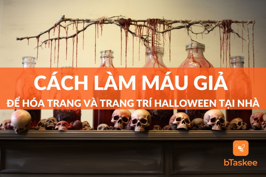 Hướng Dẫn Cách Làm Máu Giả Để Hù Dọa Ngày Halloween Cực Kỳ Dễ tại Nhà