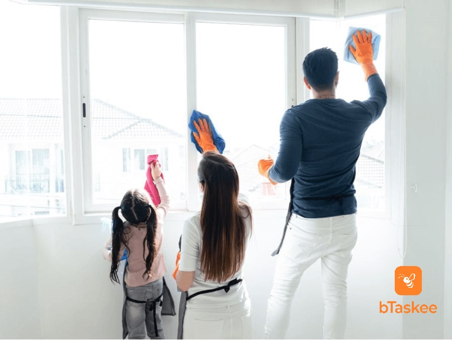 How to share house chores among family members?