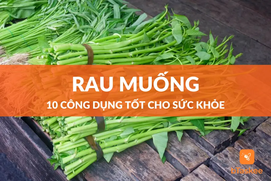 Rau Muống và 10 Công Dụng Tốt Cho Sức Khỏe