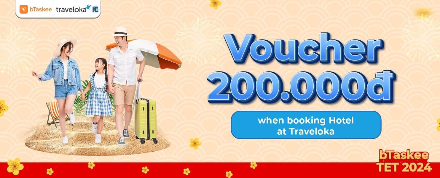 bTaskee and Traveloka: “Welcome Tet, receive good fortune”