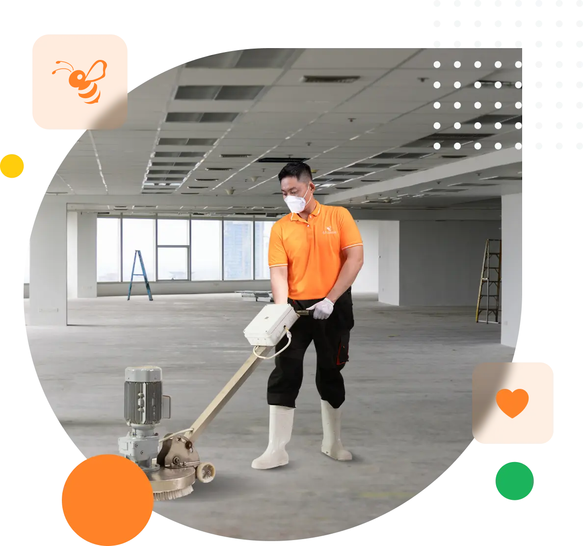 Dịch Vụ Vệ Sinh Công Nghiệp Trọn Gói, Không Khảo Sát bTaskee