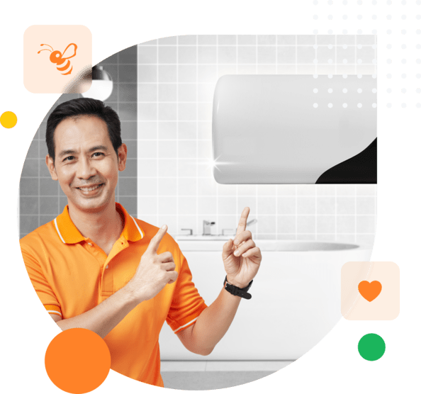 bTaskee 온수기 청소 서비스