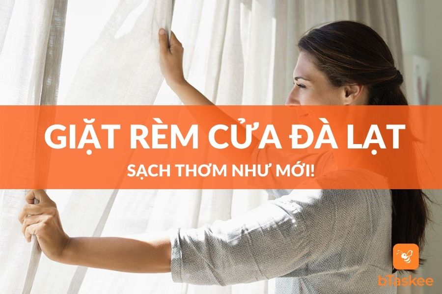 Giặt Rèm Cửa Tại Nhà Đà Lạt Sạch Như Mới