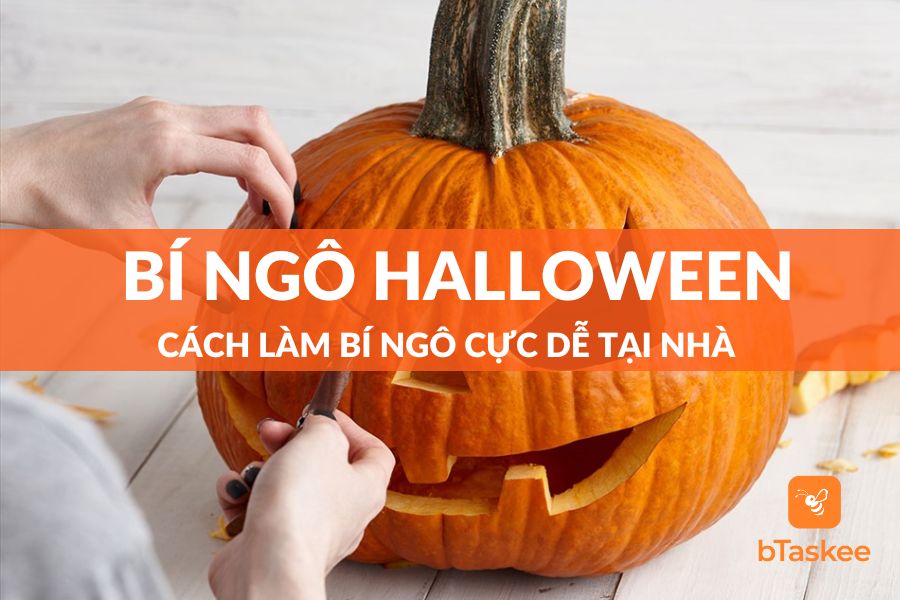 Hướng Dẫn Cách Làm Bí Ngô Halloween Cực Dễ Tại Nhà