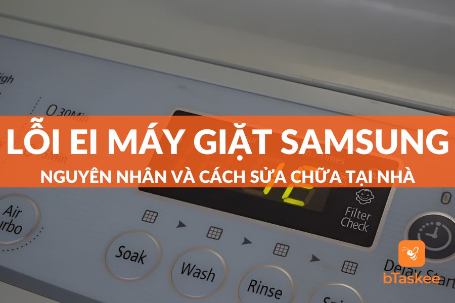 Lỗi IE Máy Giặt Samsung Là Lỗi Gì? Khắc Phục Ra Sao?