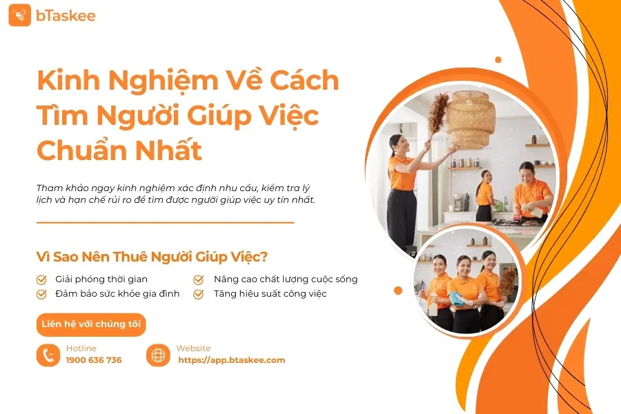 Kinh Nghiệm Về Cách Tìm Người Giúp Việc Chuẩn Nhất