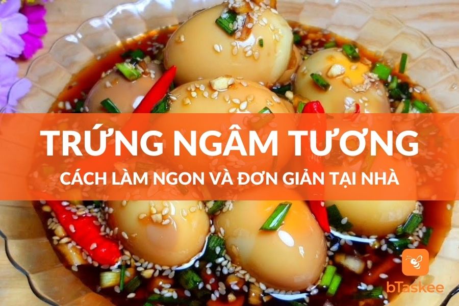 Cách Làm Trứng Ngâm Tương Hàn Quốc Ngon Và Đơn Giản