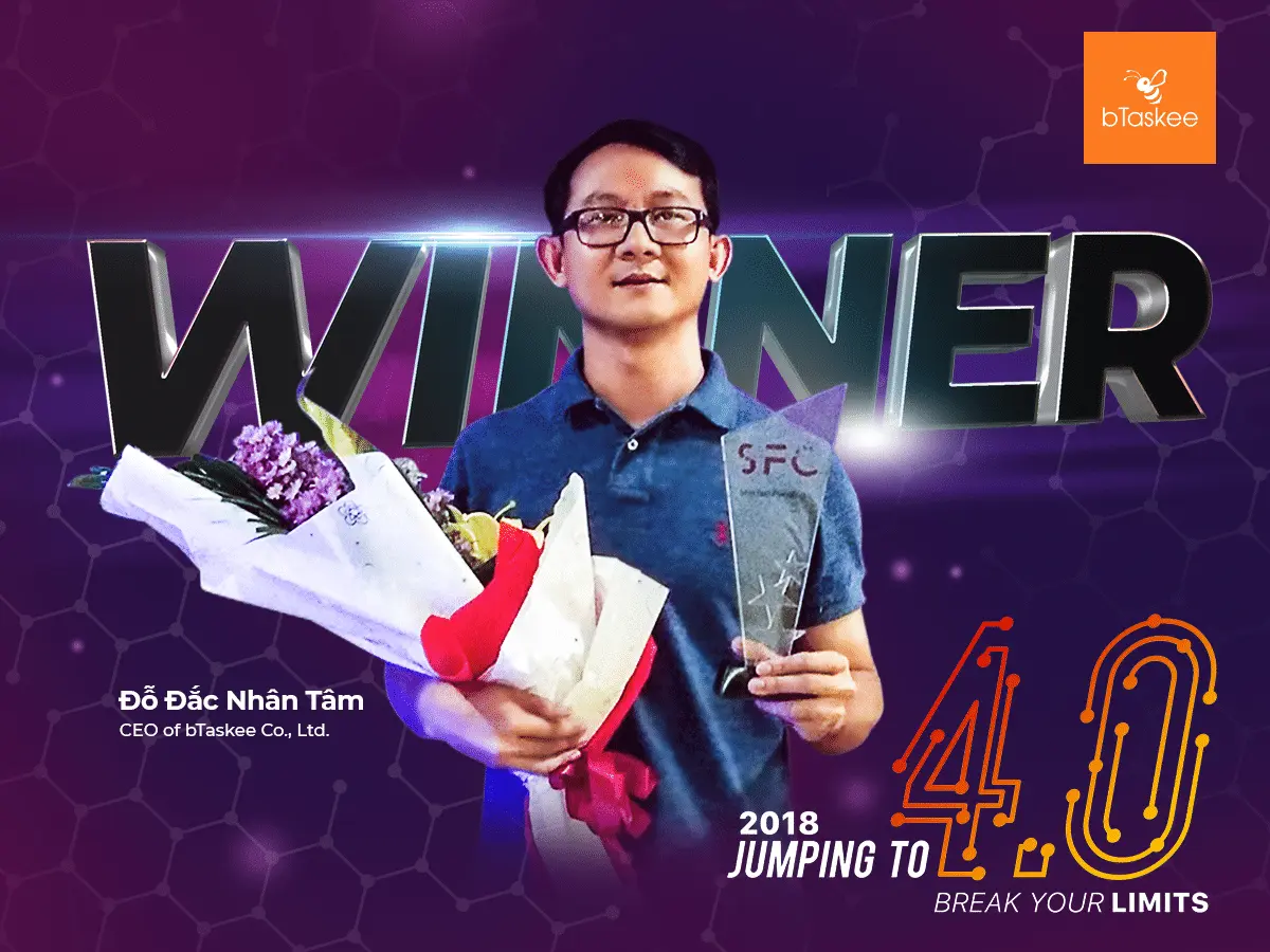 bTaskee with Startup Funding Camp 2018