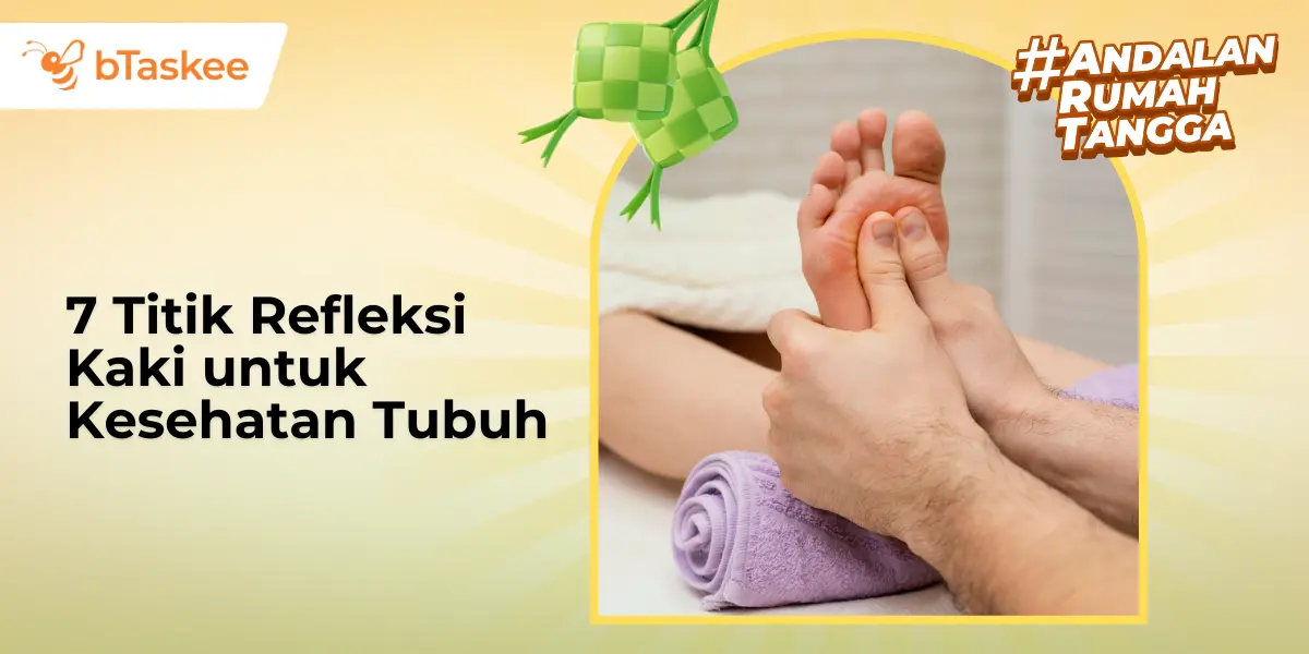 7 Titik Refleksi Kaki untuk Kesehatan Tubuh