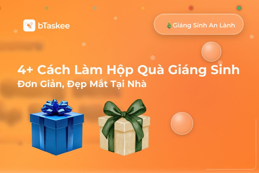 Top 4+ Cách Làm Hộp Quà Giáng Sinh (Noel) Đơn Giản, Đẹp Mắt