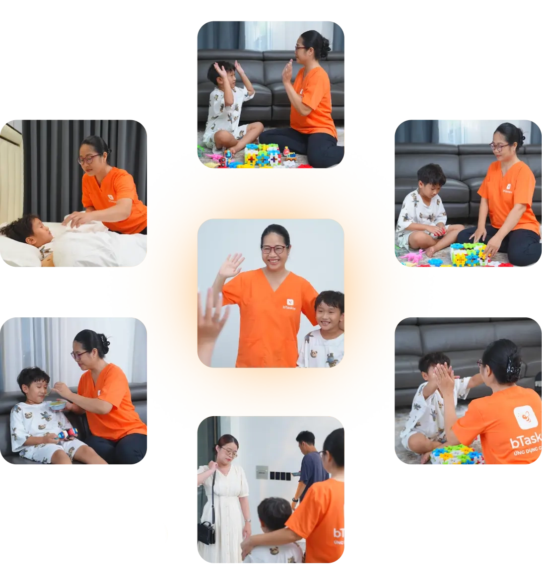 Cakupan Layanan Pengasuh Anak bTaskee