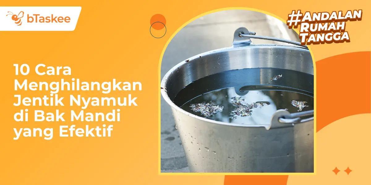 10 Cara Menghilangkan Jentik Nyamuk di Bak Mandi yang Efektif