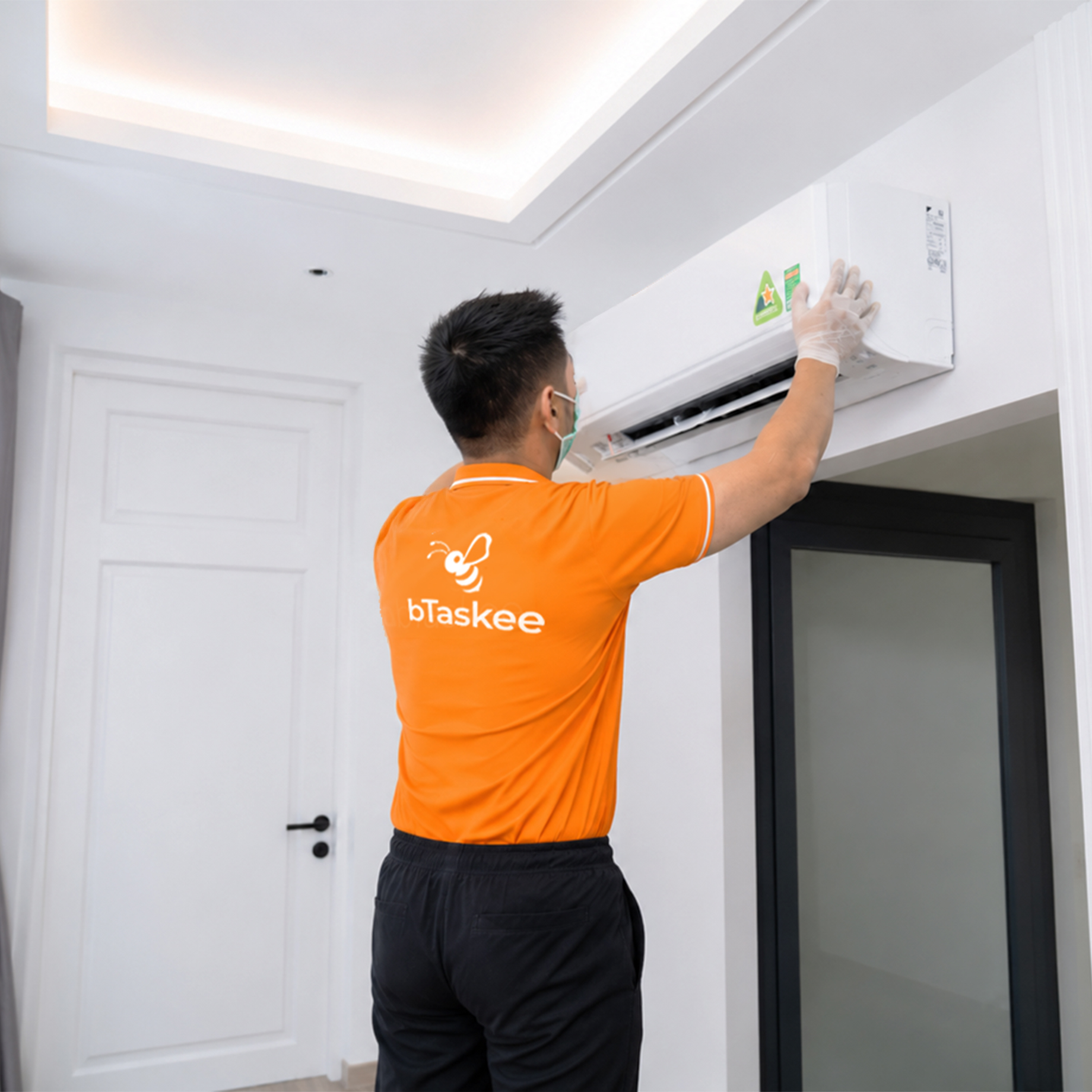 Tháo lắp máy lạnh bTaskee