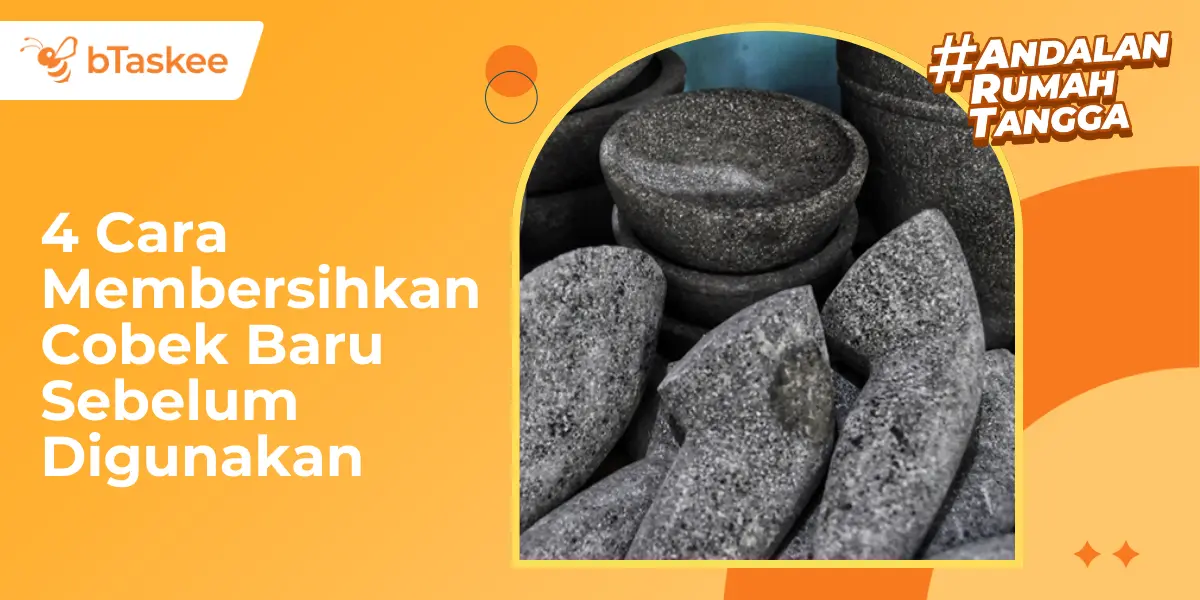 4 Cara Membersihkan Cobek Baru Sebelum Digunakan