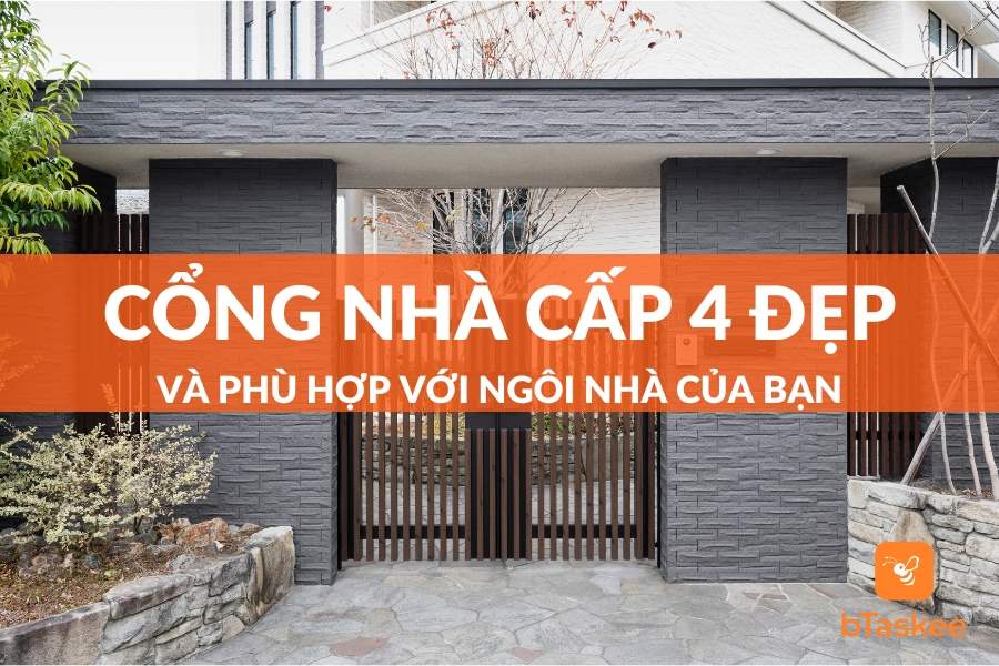 Mẫu Cổng Nhà Cấp 4 Đẹp Và Phù Hợp Kiến Trúc Ngôi Nhà