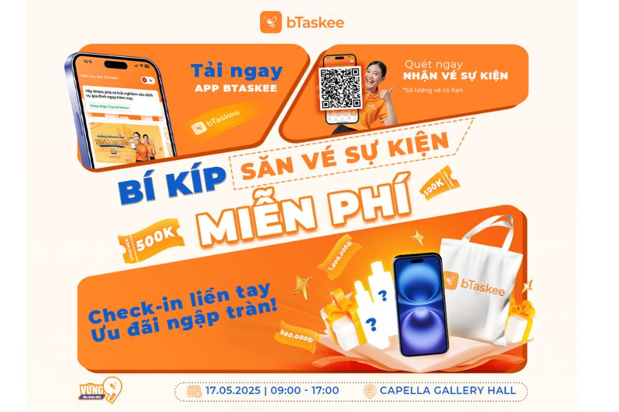 Đăng Ký Nhận Vé Mời Sự Kiện Sinh Nhật bTaskee 9 Tuổi