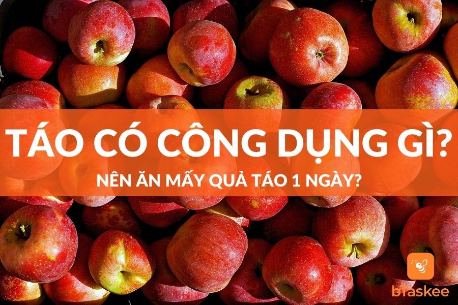 Quả Táo Có Công Dụng Gì? Nên Ăn Mấy Quả Táo 1 Ngày?