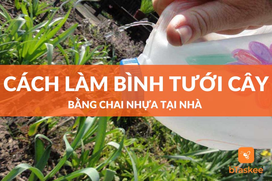 Cách Làm Bình Tưới Cây Bằng Chai Nhựa Tại Nhà