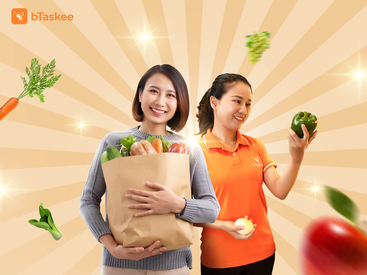 Điểm khác biệt giữa bTaskee và các dịch vụ đi chợ online khác