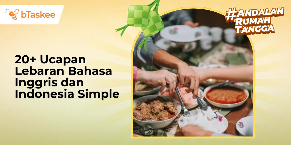 20+ Ucapan Lebaran Bahasa Inggris dan Indonesia Simple
