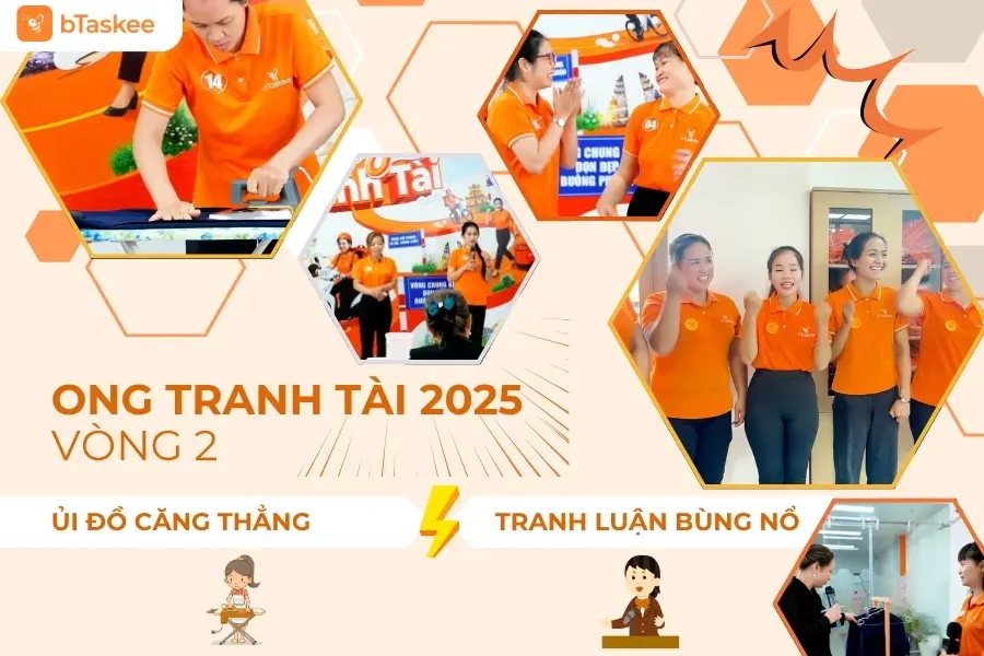 Vòng 2 Ong Tranh Tài 2025: Chỉn Chu Từng Đường Ủi, Tự Tin Từng Lập Luận