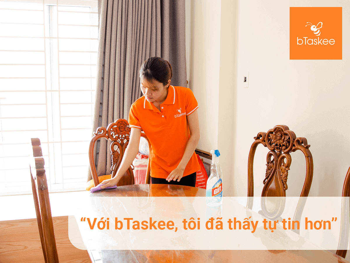 “Với bTaskee, tôi đã thấy tự tin hơn”